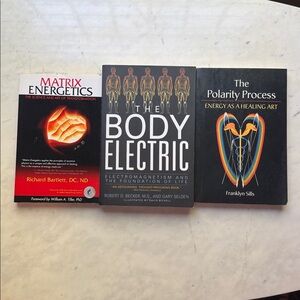Set of Three Healing and Science Books